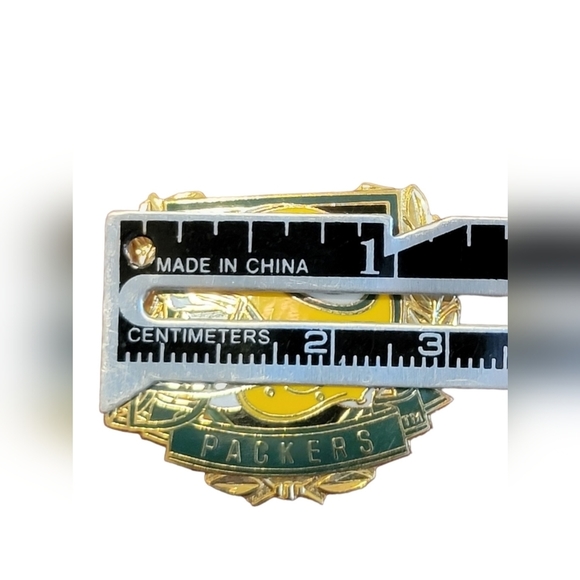 Vintage 1993 NFL Green Bay Packers Football Collectible Peter David Pin - Picture 6 of 7